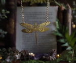 Lade das Bild in den Galerie-Viewer, Dragonfly stainless steel necklace