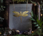 Lade das Bild in den Galerie-Viewer, Dragonfly stainless steel necklace