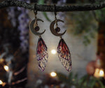Lade das Bild in den Galerie-Viewer, Earrings moon gold, sunrise