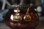 Lade das Bild in den Galerie-Viewer, Pumpkin Earrings - different colours