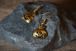 Lade das Bild in den Galerie-Viewer, Pumpkin Earrings - different colours
