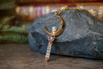 Lade das Bild in den Galerie-Viewer, Moon Wand necklace Set