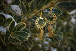 Lade das Bild in den Galerie-Viewer, Cat Moon Earrings - gold/silver