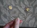 Lade das Bild in den Galerie-Viewer, Elf Ears - white, silver
