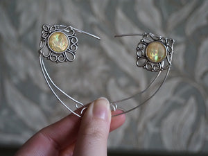 Elf Ears - white, silver