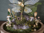Load image into Gallery viewer, OOAK nature key amethyst globe
