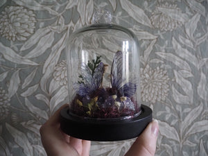 OOAK purple amethyst globe small