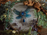 Load image into Gallery viewer, Fairy Hair Comb Blue
