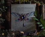 Lade das Bild in den Galerie-Viewer, Whimsical necklace - purple glas
