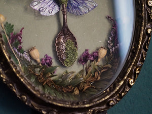 OOAK Forest Spoon Baroque Frame