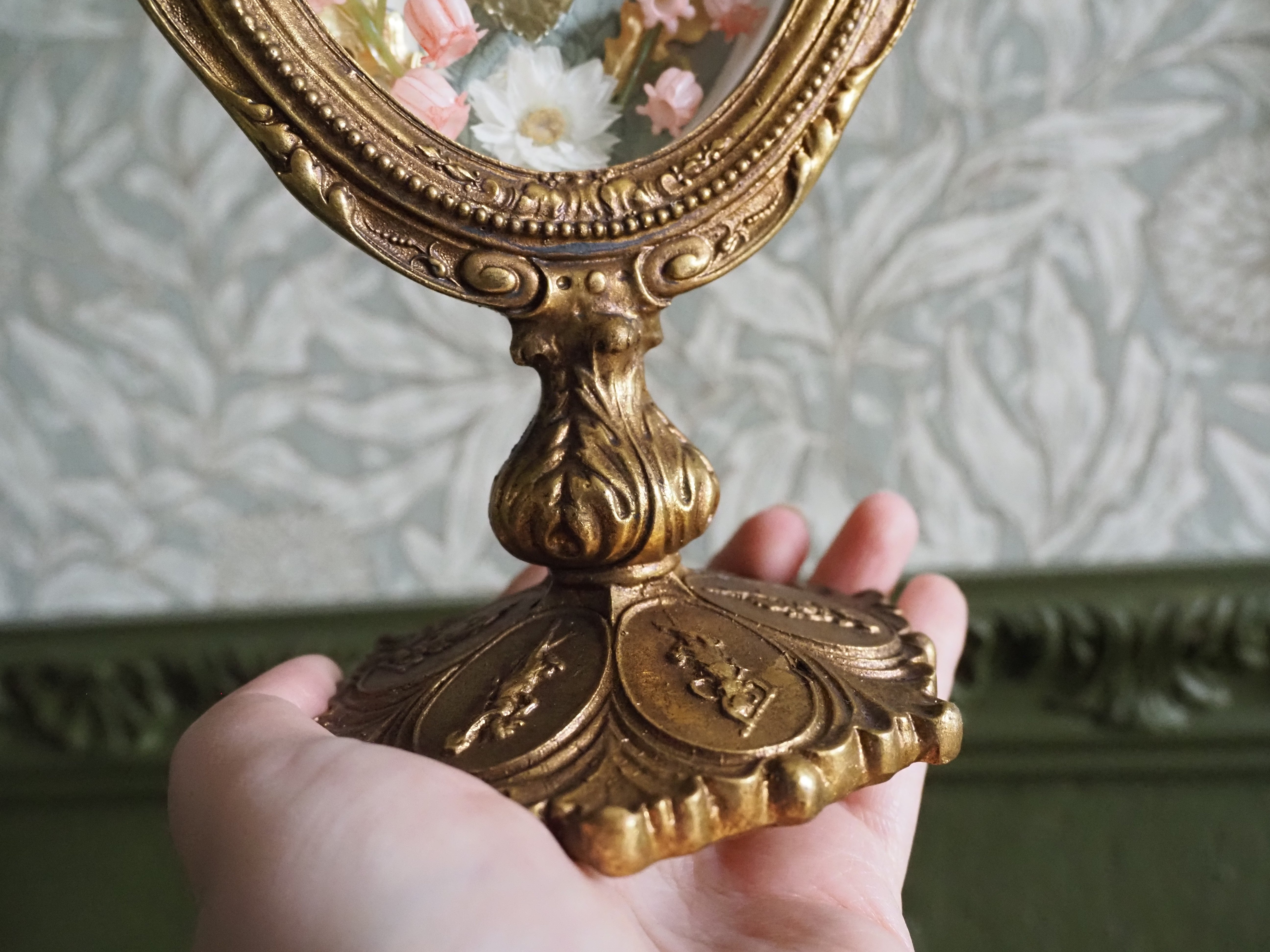 OOAK Baroque Frame - 1890 Branch Spoon