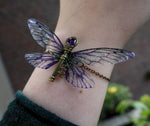 Load image into Gallery viewer, Flying key bracelet - purple, bronce
