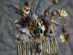 Lade das Bild in den Galerie-Viewer, OOAK Spring Comb - Dark Crystal

