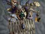 Lade das Bild in den Galerie-Viewer, OOAK Spring Comb - Dark Crystal

