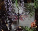 Lade das Bild in den Galerie-Viewer, Sword Necklace - silver, pink, purple
