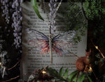 Lade das Bild in den Galerie-Viewer, Sword Necklace - silver, pink, purple
