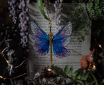 Lade das Bild in den Galerie-Viewer, Sword Necklace - gold, blue
