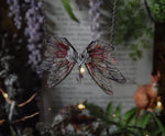 Lade das Bild in den Galerie-Viewer, Leaf Necklace - silver, sunrise
