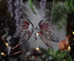 Lade das Bild in den Galerie-Viewer, Leaf Necklace - silver, sunrise
