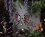 Lade das Bild in den Galerie-Viewer, Leaf Necklace - silver, sunrise
