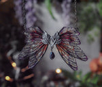 Lade das Bild in den Galerie-Viewer, Leaf Necklace - silver, sunrise
