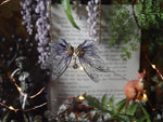 Lade das Bild in den Galerie-Viewer, Leaf Necklace - purple, gold

