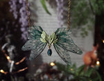 Lade das Bild in den Galerie-Viewer, Leaf Necklace - emerald
