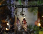 Lade das Bild in den Galerie-Viewer, Earrings moon gold, sunrise
