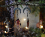 Lade das Bild in den Galerie-Viewer, Earrings - silver, sunrise
