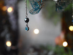 Lade das Bild in den Galerie-Viewer, Earlobe Cuffs - silver, blue
