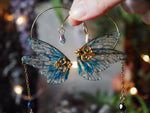 Lade das Bild in den Galerie-Viewer, Earlobe Cuffs - blue, star
