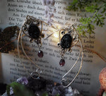 Lade das Bild in den Galerie-Viewer, Elf Ear Cuffs - silver, black
