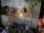 Lade das Bild in den Galerie-Viewer, Elf Ear Cuffs - silver, pink
