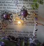 Lade das Bild in den Galerie-Viewer, Elf Ear Cuffs - silver, pink
