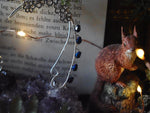Lade das Bild in den Galerie-Viewer, Elf Ear Cuffs - flower. blue pearls
