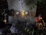 Lade das Bild in den Galerie-Viewer, Elf Ear Cuffs - pink flower
