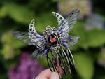 Lade das Bild in den Galerie-Viewer, Haircomb small moon purple
