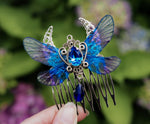 Lade das Bild in den Galerie-Viewer, Haircomb small moon blue
