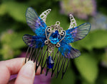 Lade das Bild in den Galerie-Viewer, Haircomb small moon blue
