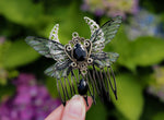Lade das Bild in den Galerie-Viewer, Haircomb small - black moon
