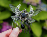 Lade das Bild in den Galerie-Viewer, Haircomb small - black moon
