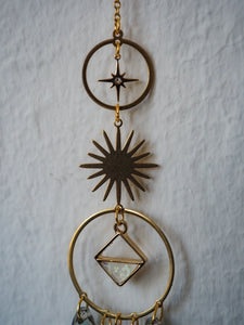 OOAK Blue Fairy Suncatcher