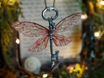 Load image into Gallery viewer, Flying Key pink silver
