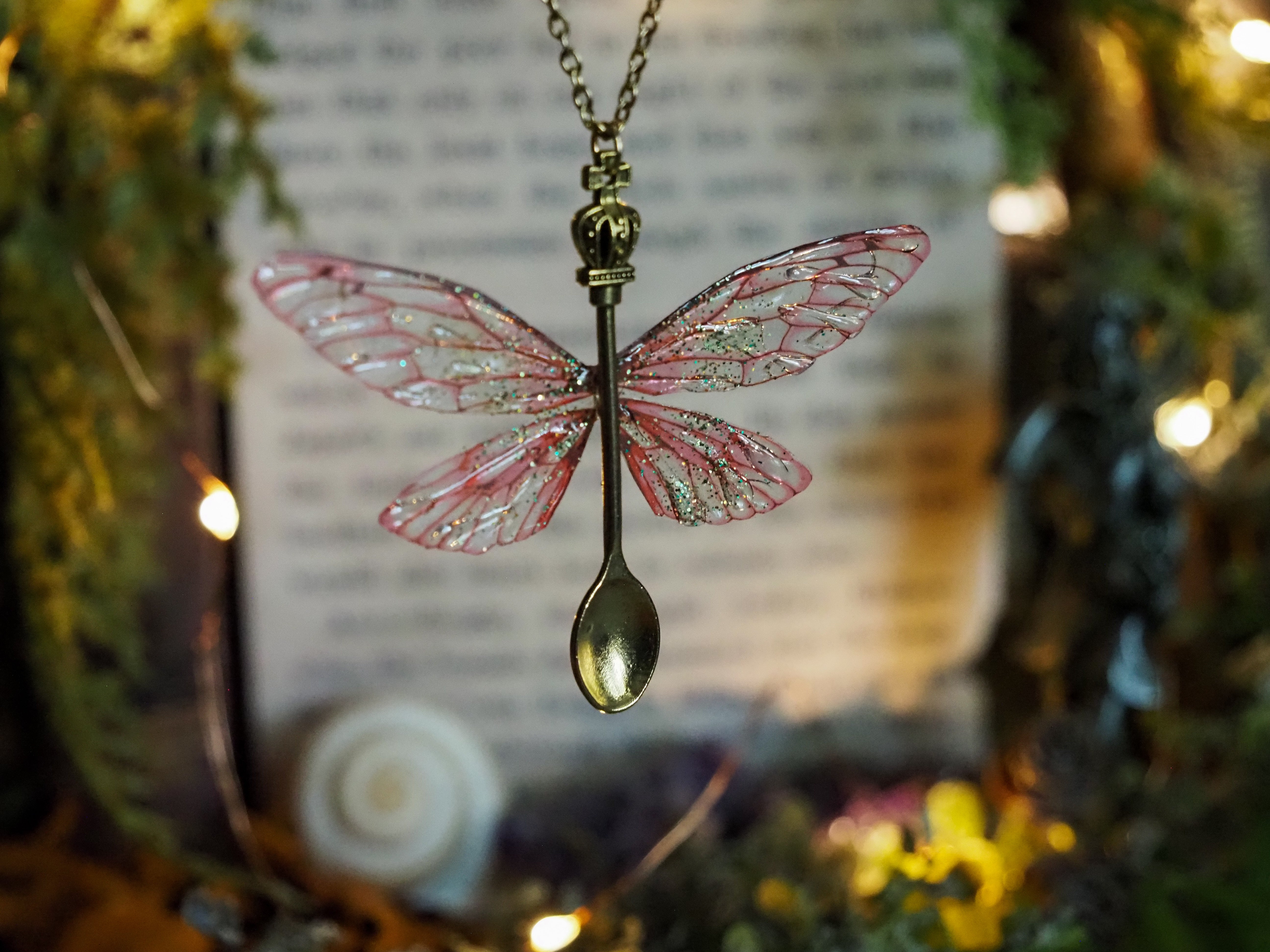 Flying Spoon pink gold