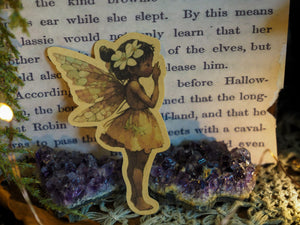 Flower Faerie Paper Sticker