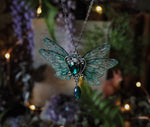 Load image into Gallery viewer, Pixie Necklace emerald, silver
