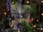 Load image into Gallery viewer, Pixie Necklace purple, silver

