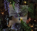Load image into Gallery viewer, Pixie Necklace purple, silver
