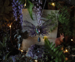 Load image into Gallery viewer, Pixie Necklace purple, silver
