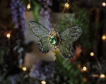 Lade das Bild in den Galerie-Viewer, Pixie Necklace butterfly green, gold
